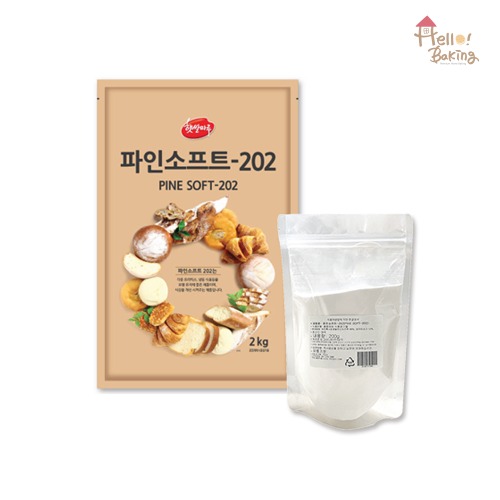 대두식품 파인소프트202 (PINESOFT-T,깨찰빵,고구마빵,찰스틱) 200g