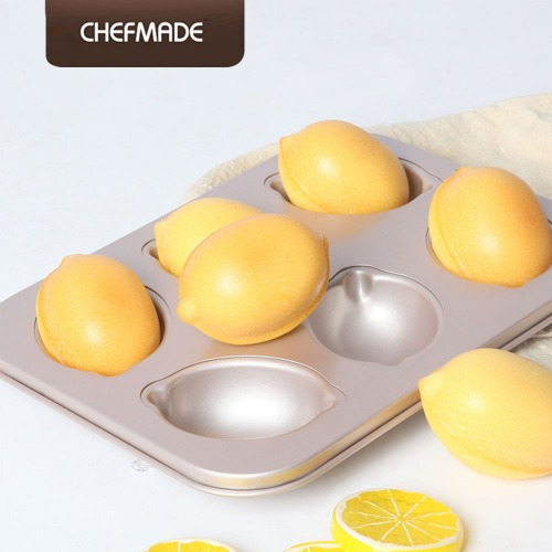 헬로베이킹 쉐프메이드 레몬틀 6구 (레몬마들렌팬 구움과자 케이크) WK9841