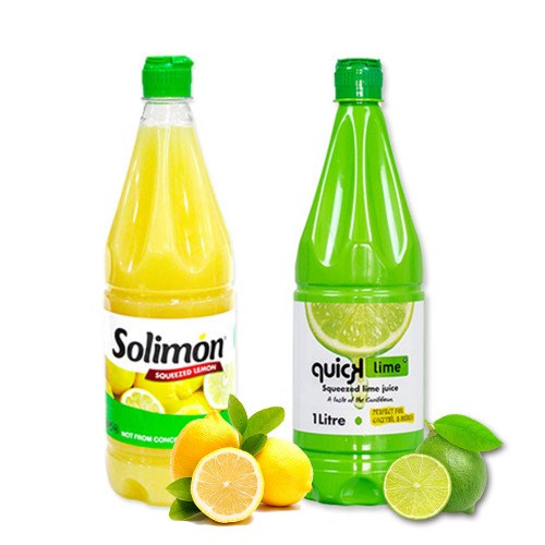 솔리몬 레몬즙 스퀴즈드 레몬 라임 (100% 착즙) 990ml 1L