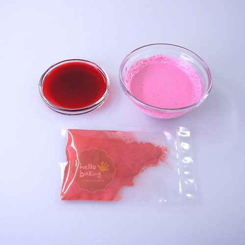천연색소가루 레드 - 20g (식용색소,빨강색소,푸드칼라)