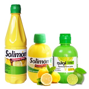 솔리몬 레몬즙 스퀴즈드 레몬 (100% 착즙) 280ml 500ml