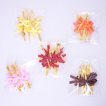 스티치리본타이 1set(10개) - 레드,초코,옐로우,핑크,오렌지